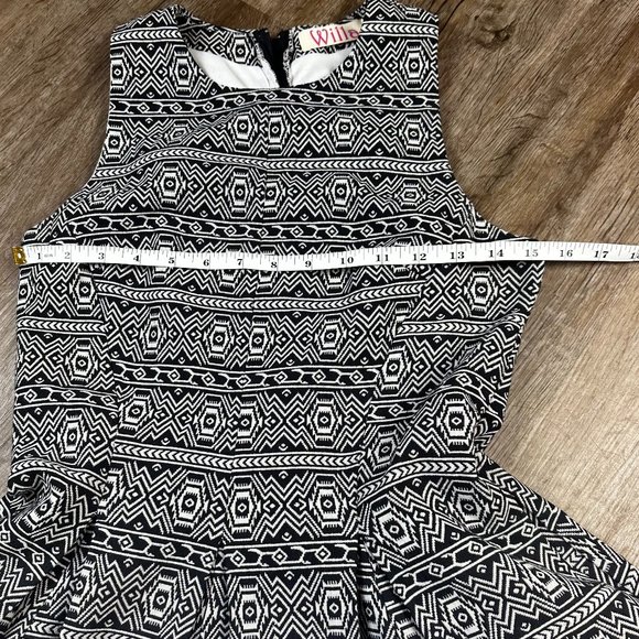Willa Mini Dress | Aztec Pattern size S - Picture 7 of 12